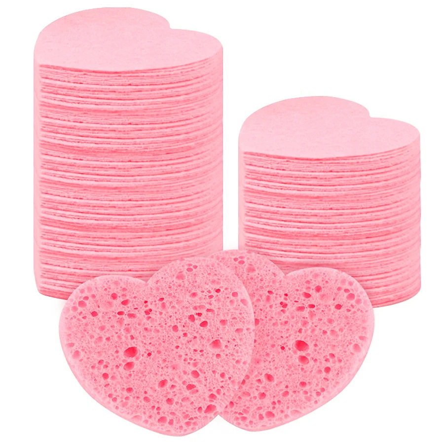 Skincare Exfoliating - 5Pcs Cellulose Face Sponges Compressed Facial