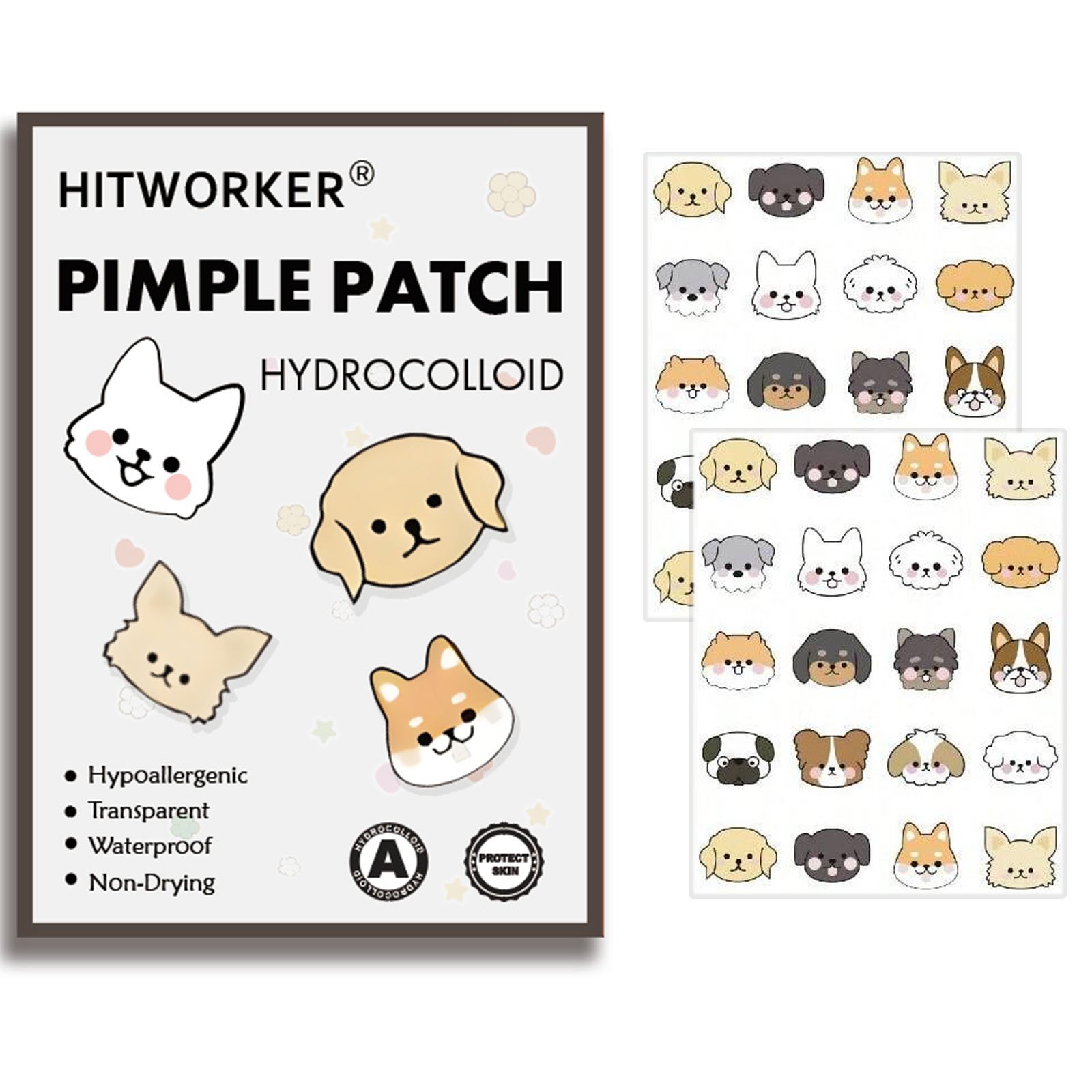 40PCS Cute Animal Shape Hydroc - огляд і ціна Skincare Animate