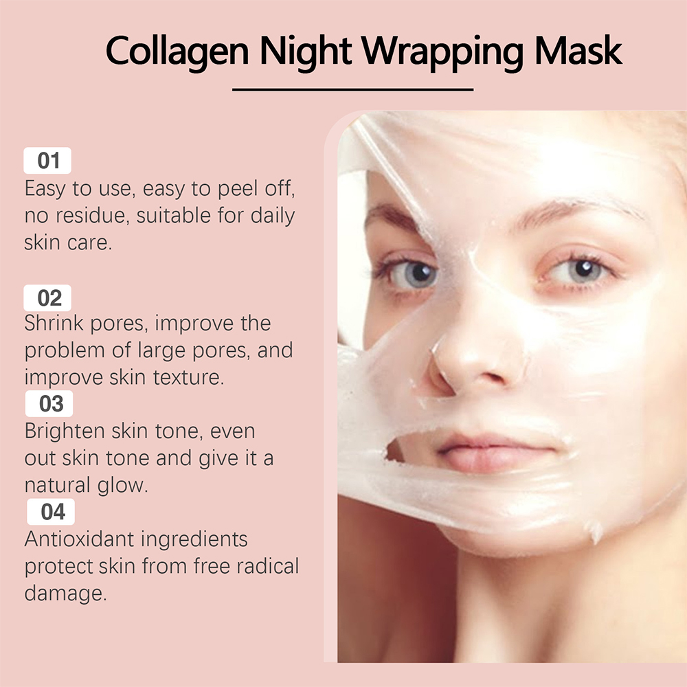 Collagen Peel Off Facial Mask  - огляд і ціна Skincare Ms Glow