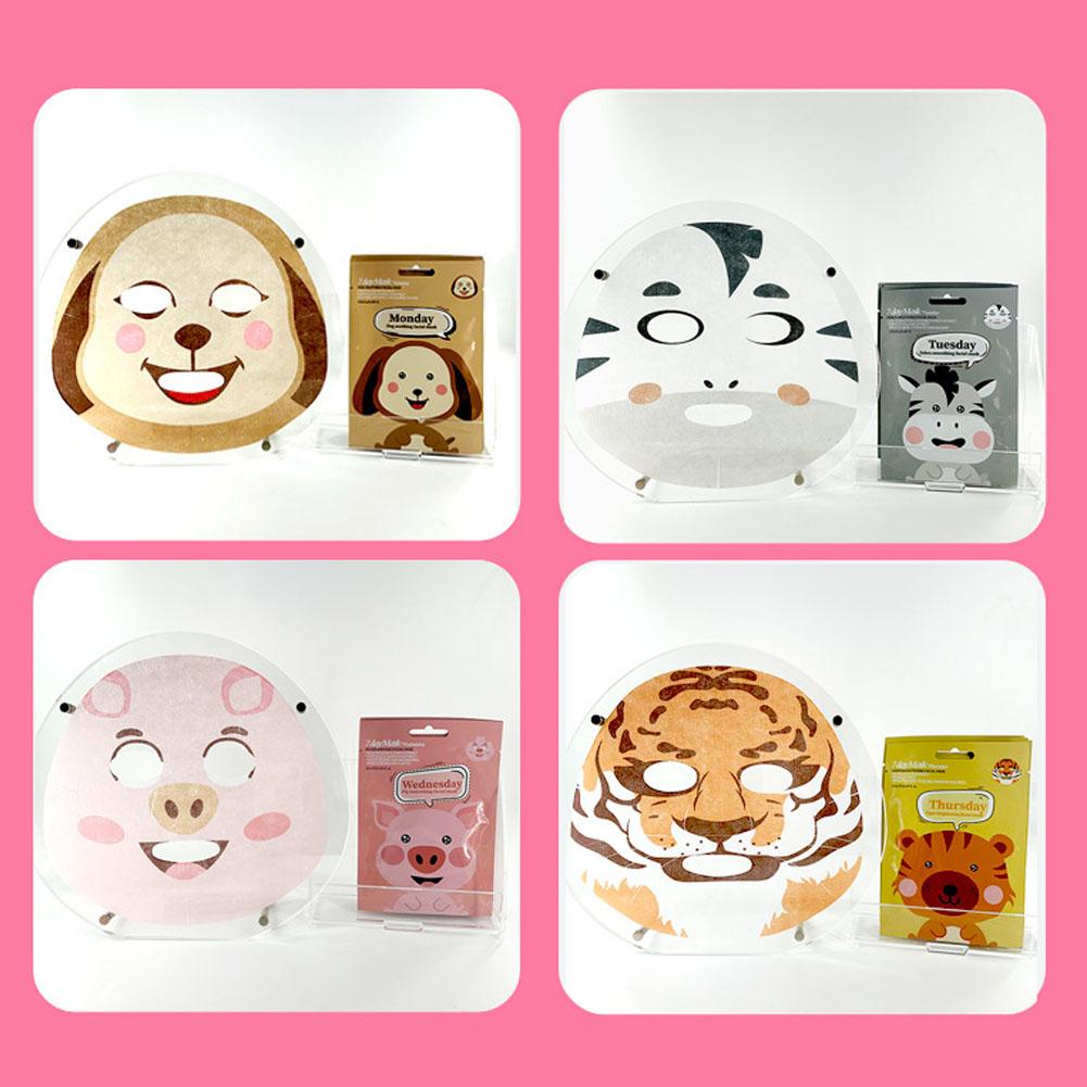 10PCSCute Cartoon Facial Mask  - огляд і ціна Skincare Animate