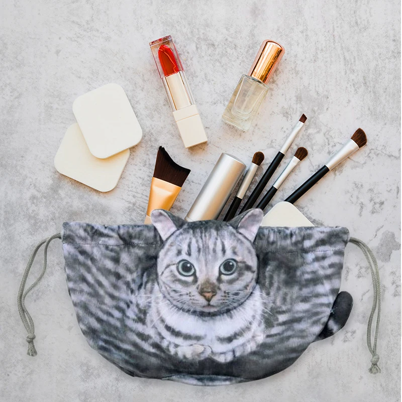 Cat-Shaped Cosmetic Storage Ba - огляд і ціна Skincare Animate