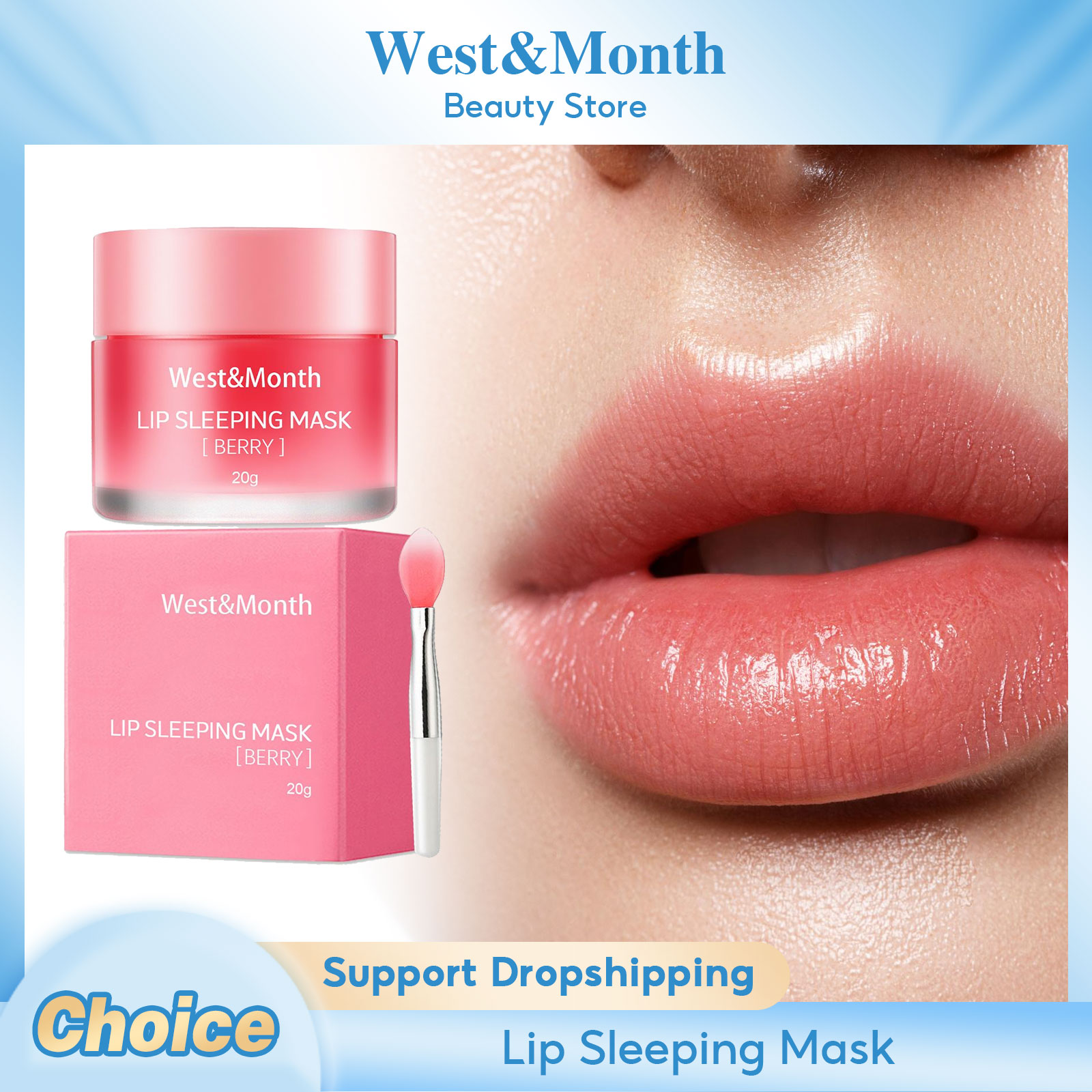 Sleeping Lip Mask Anti-Chapped - огляд і ціна Skincare Exfoliating
