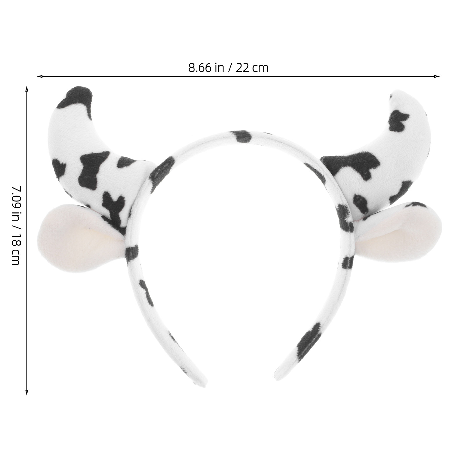 Cow Ears Headband Cute Kawaii  - огляд і ціна Skincare Animate