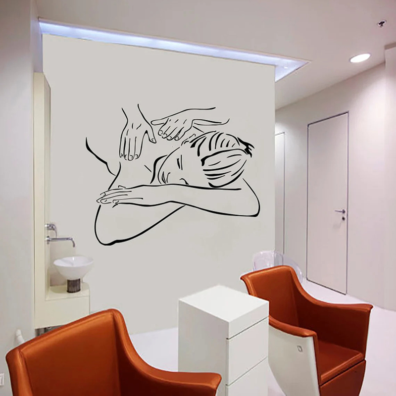 Spa Salon Massage Wall Decals  - огляд і ціна Skincare Quote