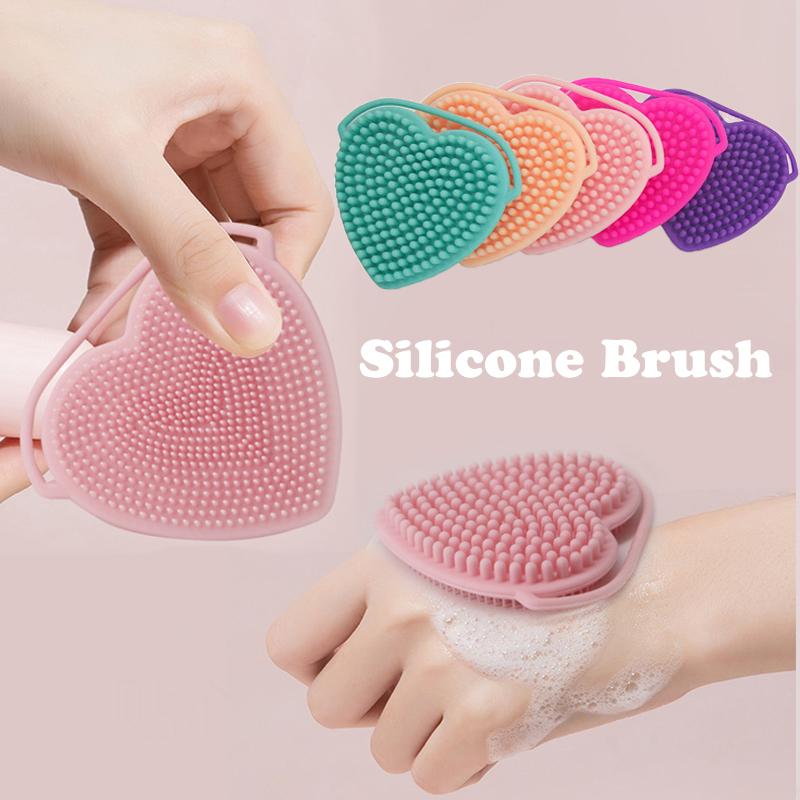 1Pc Heart Shaped Silicone Faci - огляд і ціна Skincare Exfoliating