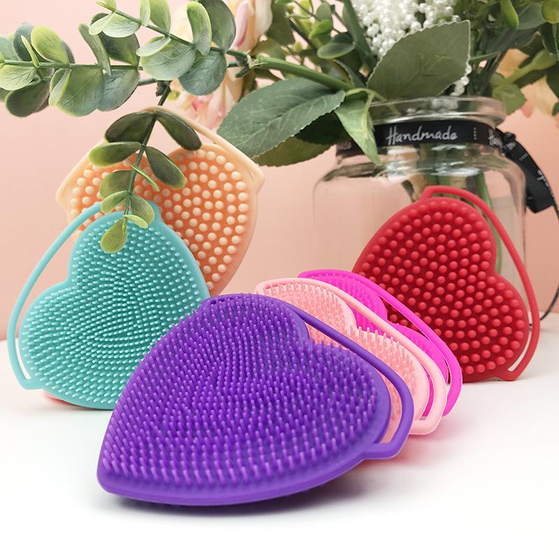 1Pc Heart Shaped Silicone Faci - огляд і ціна Skincare Exfoliating